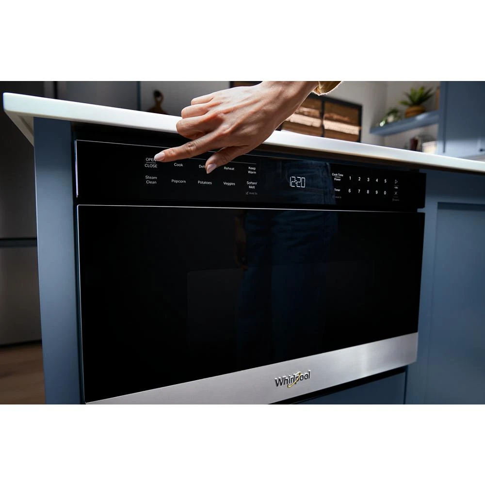 24-inch Built-in Microwave Drawer with Sensor Cooking WMBD5024TS
