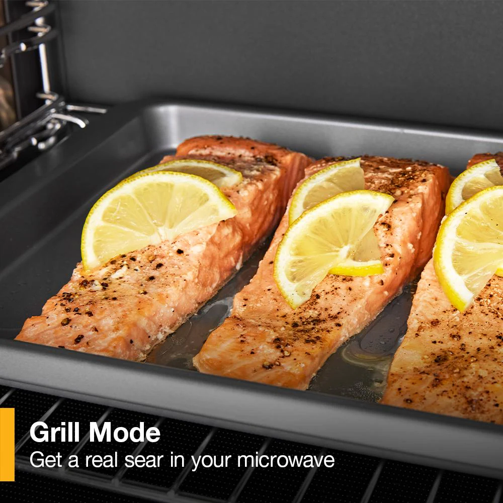 30-inch Built-In Smart Multifunctional Microwave Oven with Air Fry - 1,000 watts WMBT7030SV
