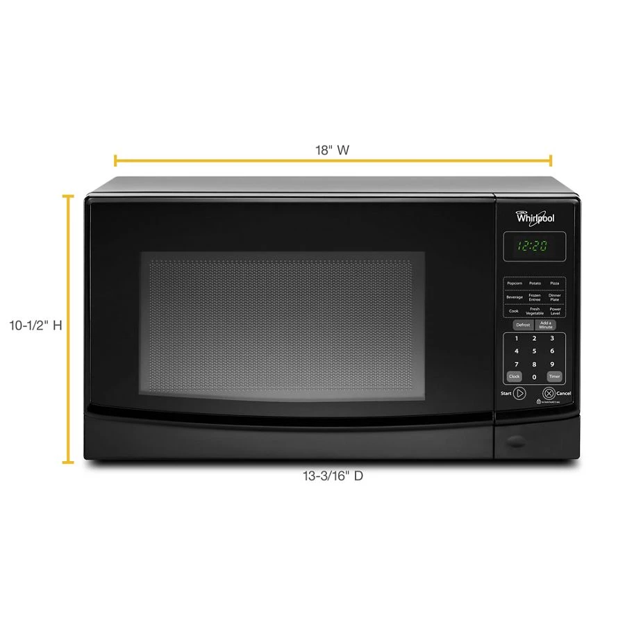 0.7 cu. ft. Countertop Microwave with Electronic Touch Controls WMC10007AB