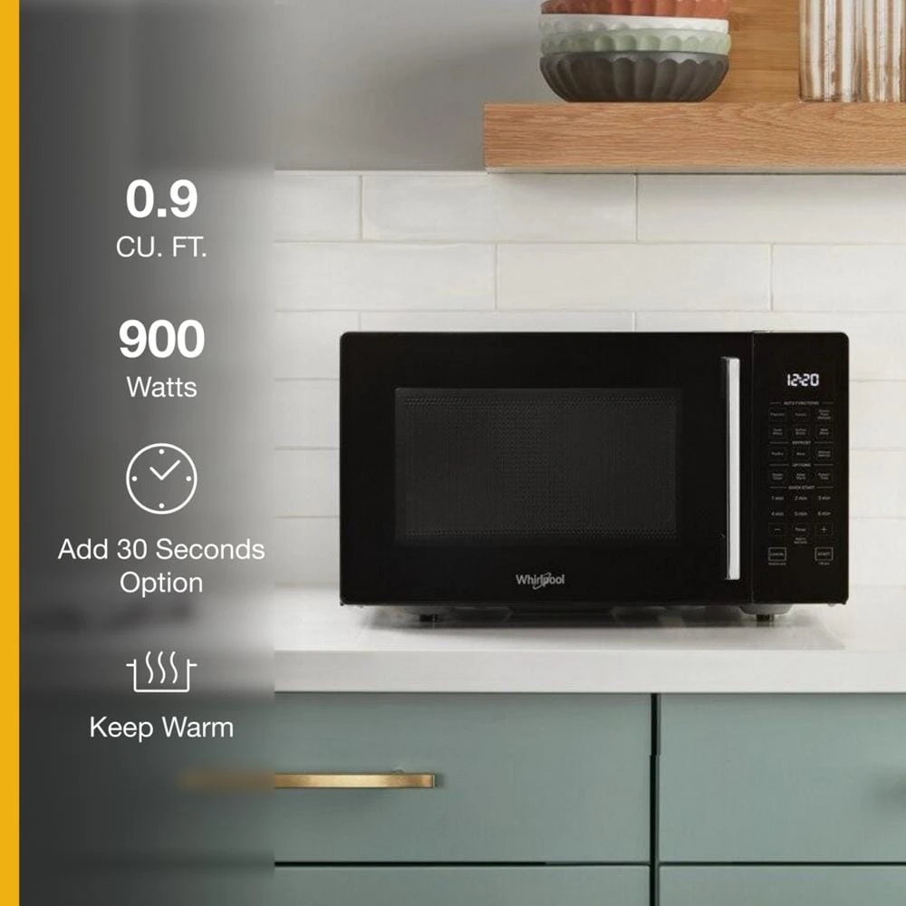 0.9 Cu. Ft. Capacity Countertop Microwave with 900 Watt Cooking Power view 7