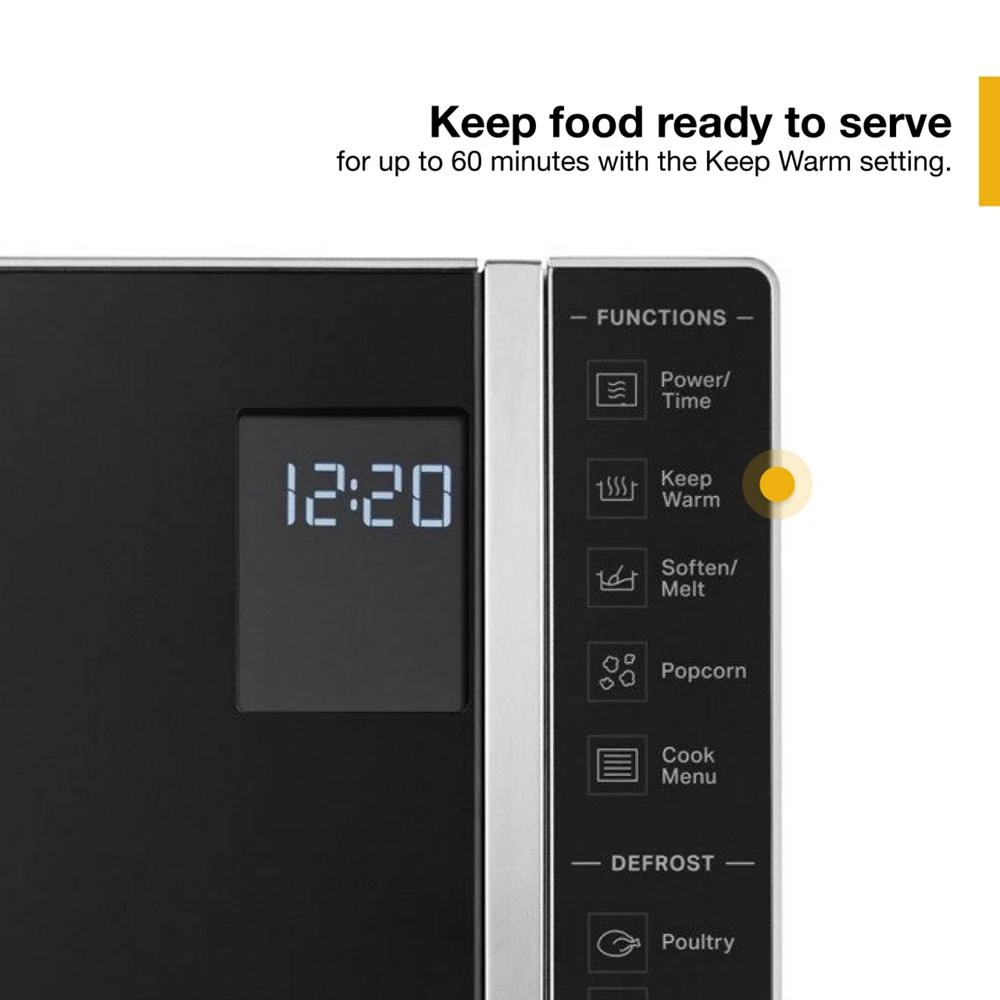 1.1 Cu. Ft. Capacity Countertop Microwave with 900 Watt Cooking Power WMC30311LD