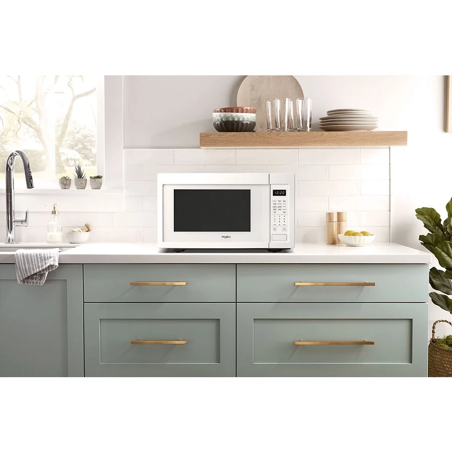1.6 cu. ft. Countertop Microwave with 1,200-Watt Cooking Power WMC30516HW, product image 4 of 5