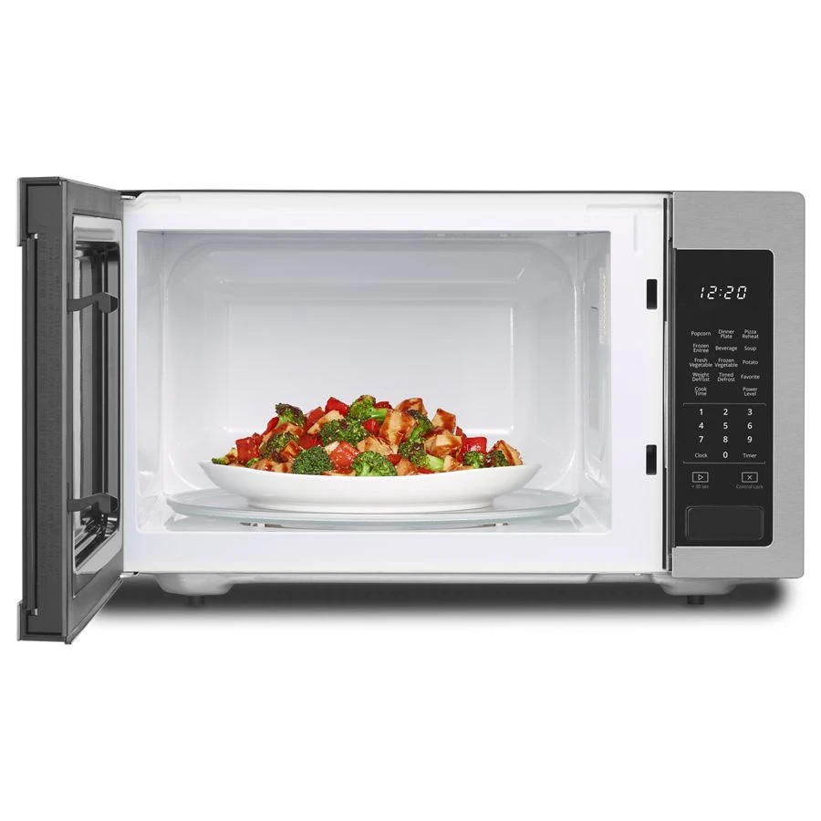 1.6 cu. ft. Countertop Microwave with 1,200-Watt Cooking Power WMC30516HZ, product image 2 of 6