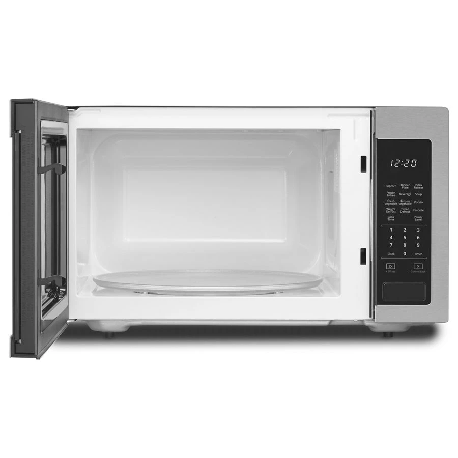 1.6 cu. ft. Countertop Microwave with 1,200-Watt Cooking Power WMC30516HZ, product image 3 of 6