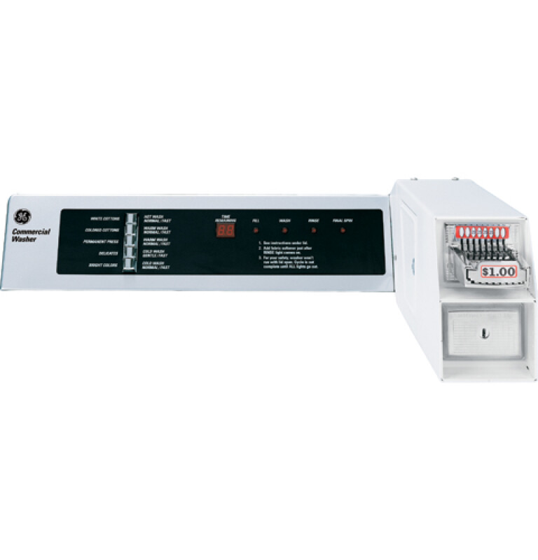 3.2 Cu. Ft. Capacity Coin-Operated Washer WMCD2050GWC, product image 2 of 3