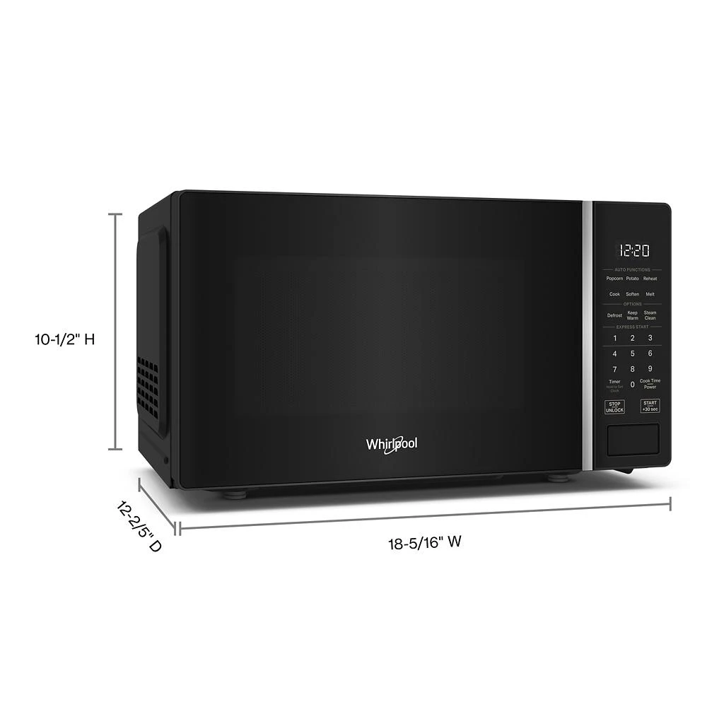 0.7 cu. ft. Black Countertop Microwave With Steam Clean - 700 watt view 21