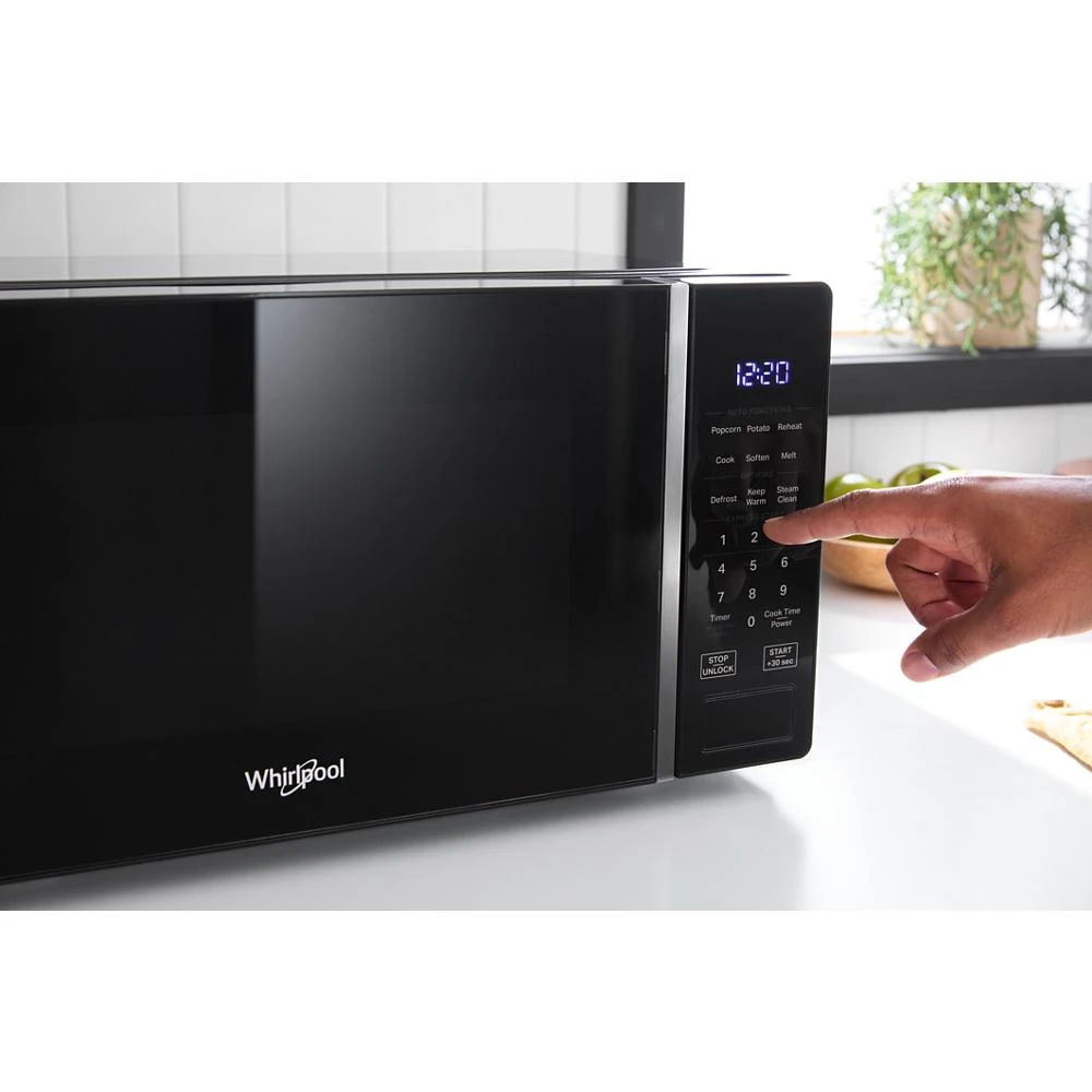 0.7 cu. ft. Black Countertop Microwave With Steam Clean - 700 watt view 11