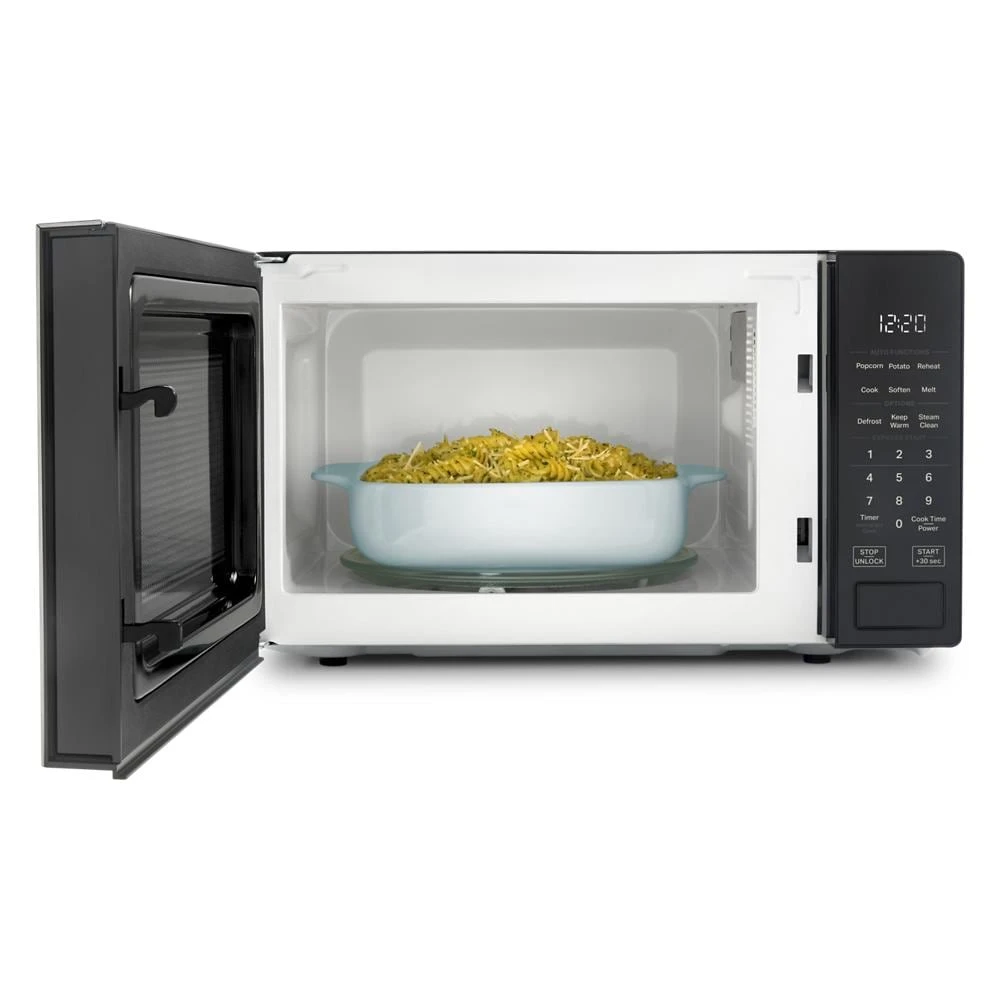 0.7 cu. ft. Black Countertop Microwave With Steam Clean - 700 watt view 10