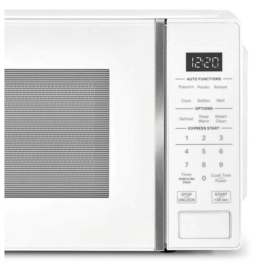 0.7 cu. ft. White Countertop Microwave With Steam Clean - 700 watt view 21