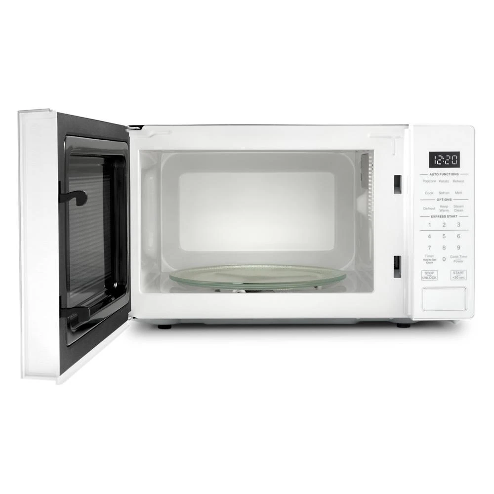 0.7 cu. ft. White Countertop Microwave With Steam Clean - 700 watt view 3