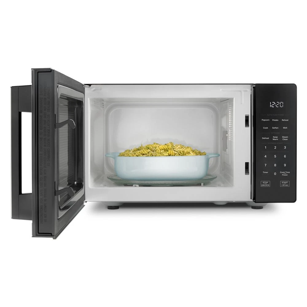 0.9 cu. ft. Black Countertop Microwave With Steam Clean - 900 watt view 19