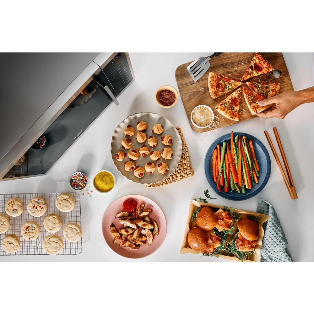 1.0 cu. ft. Black All-In-One Multifunctional Countertop Microwave With Air Fry - 900 watt view 2