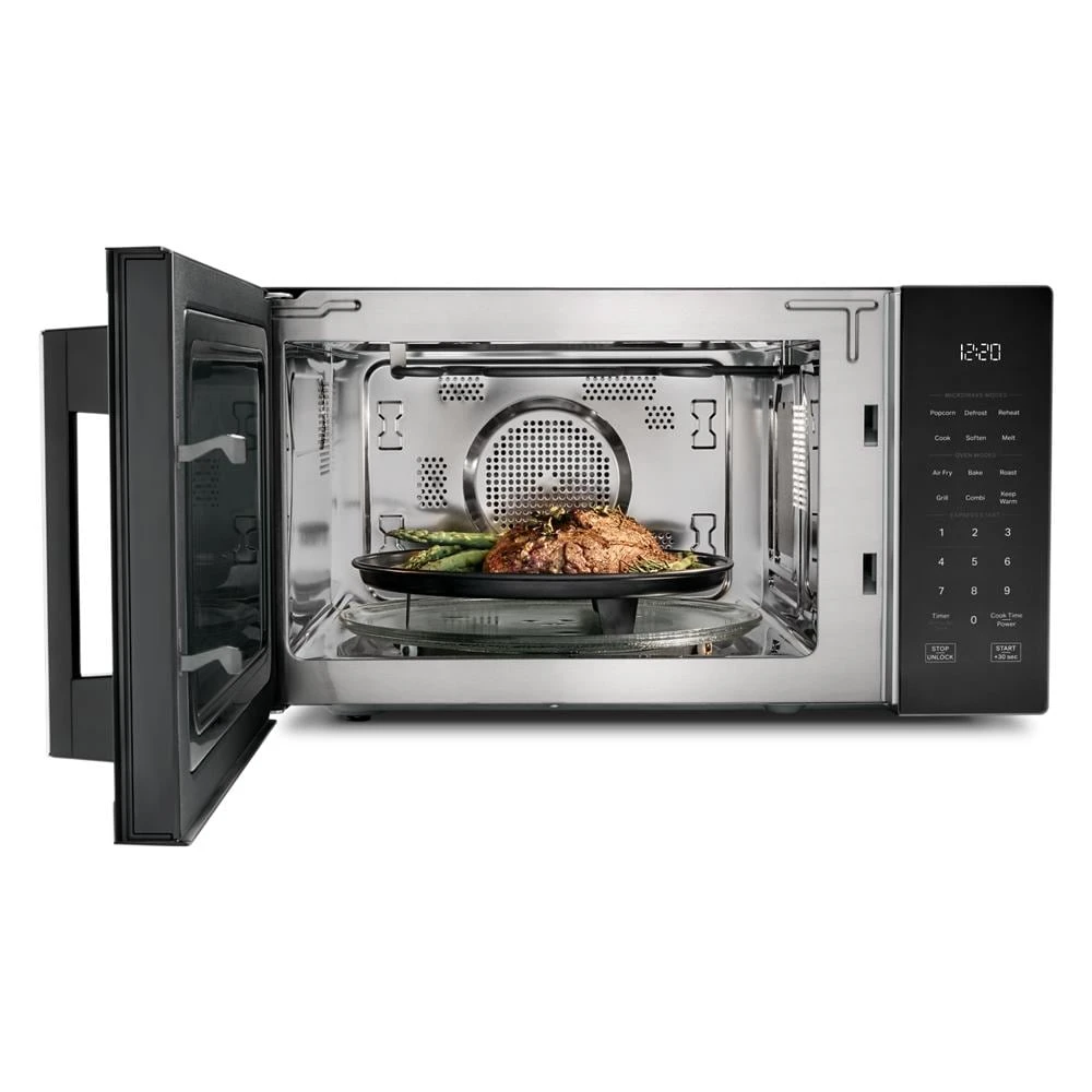 1.0 cu. ft. Black All-In-One Multifunctional Countertop Microwave With Air Fry - 900 watt view 8
