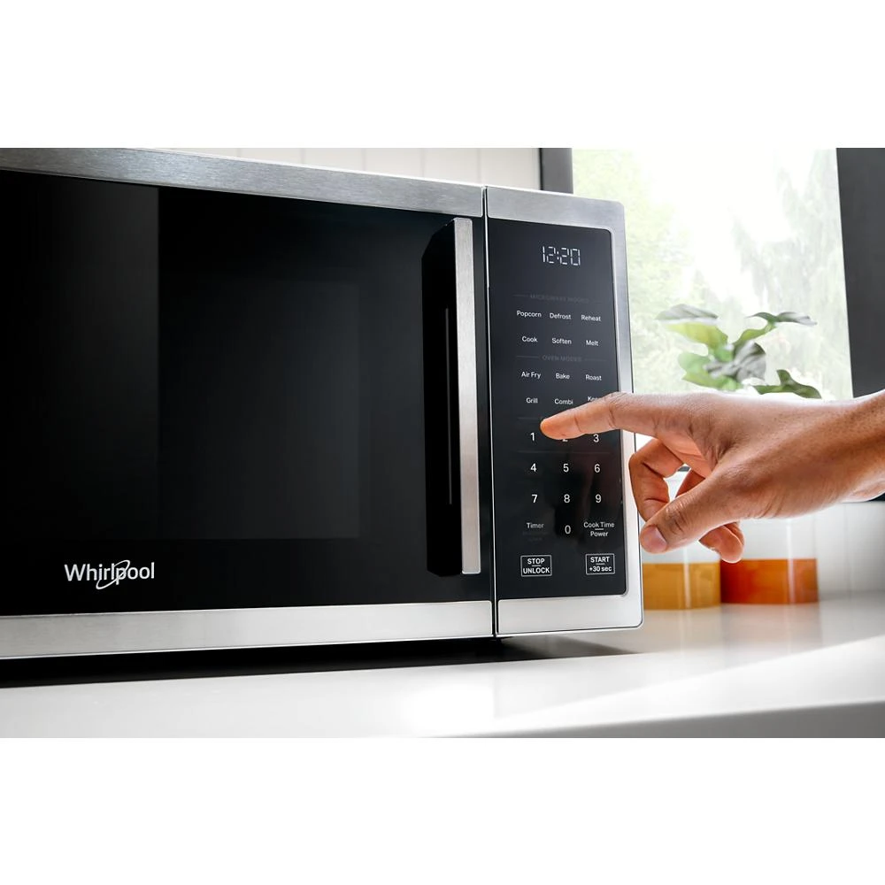 1.0 cu. ft. Black All-In-One Multifunctional Countertop Microwave With Air Fry - 900 watt view 9