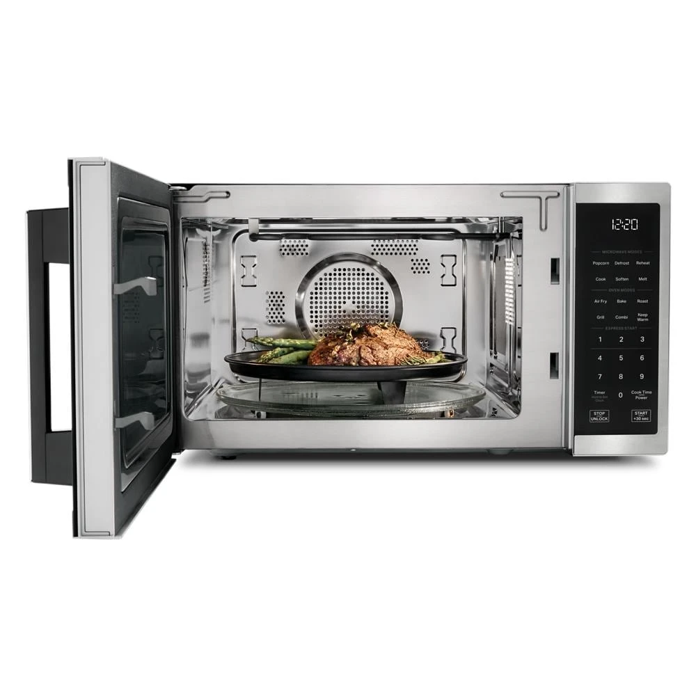 1.0 cu. ft. Stainless Steel All-In-One Multifunctional Countertop Microwave With Air Fry - 900 watt view 26