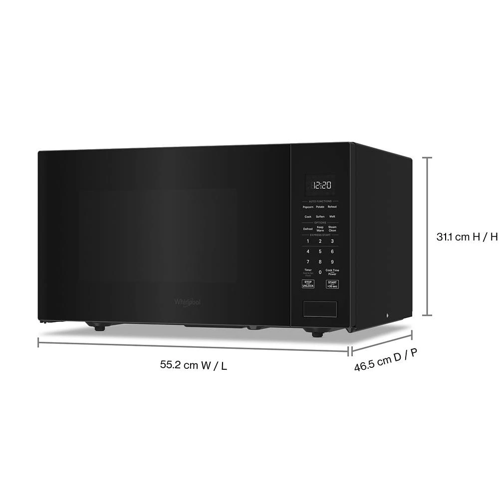 1.6 cu. ft. Sensor Cooking Microwave WMCS7022SB