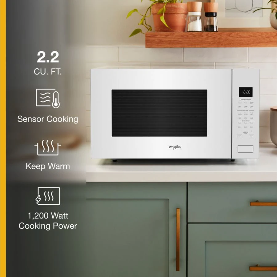 2.2 cu. ft. Sensor Cooking Microwave WMCS7024RW, product image 2 of 10