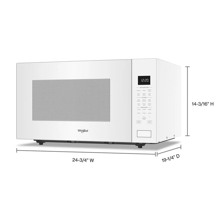 2.2 cu. ft. Sensor Cooking Microwave WMCS7024RW, product image 9 of 10