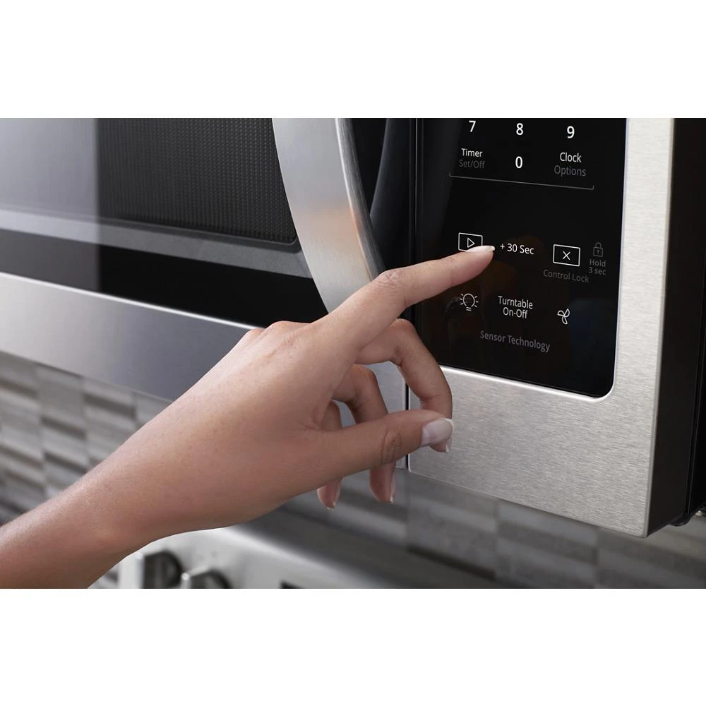 1.7 cu. ft. Microwave Hood Combination with Electronic Touch Controls view 5