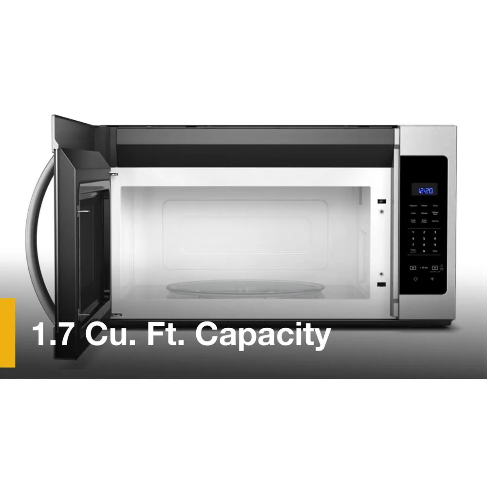 1.7 cu. ft. Microwave Hood Combination with Electronic Touch Controls view 7
