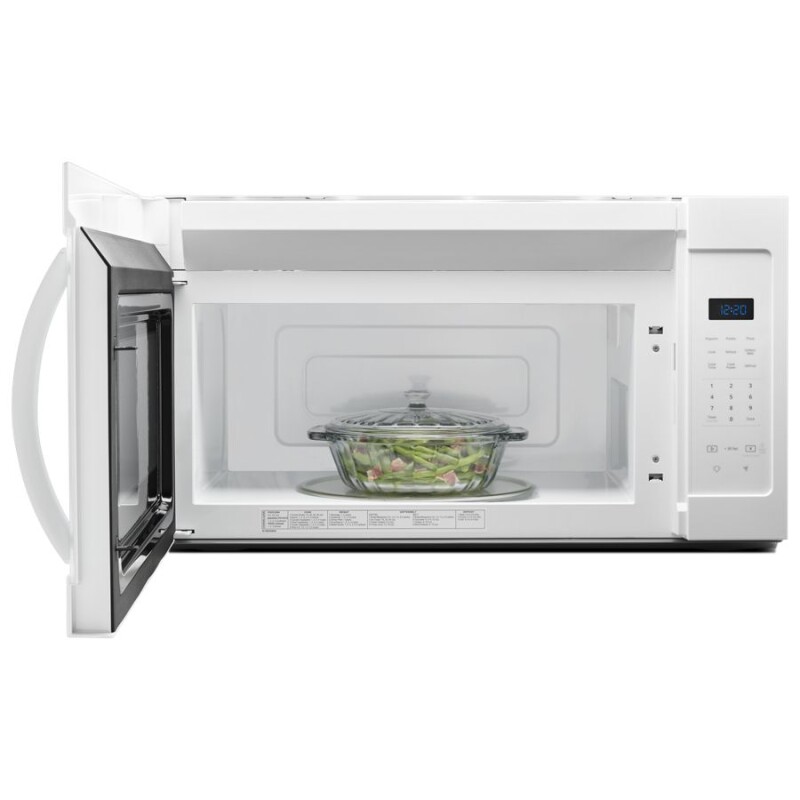 Whirlpool 1.7 cu. ft. Microwave Hood Combination with Electronic Touch Controls White WMH31017HW Picture 1