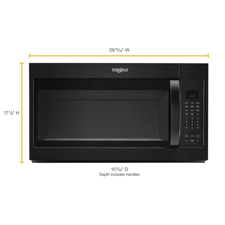 1.9 cu. ft. Capacity Steam Microwave with Sensor Cooking WMH32519HB, product image 7 of 7