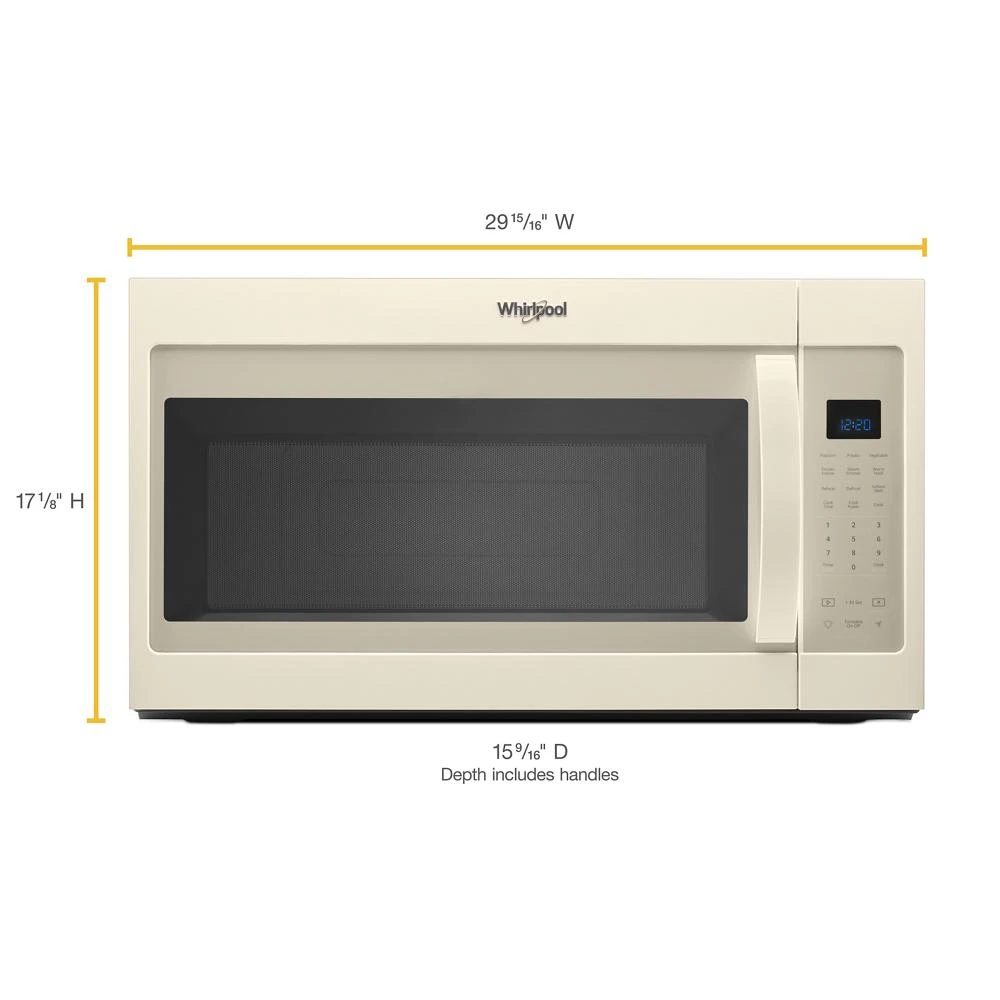 1.9 cu. ft. Capacity Steam Microwave with Sensor Cooking WMH32519HT, product image 15 of 20