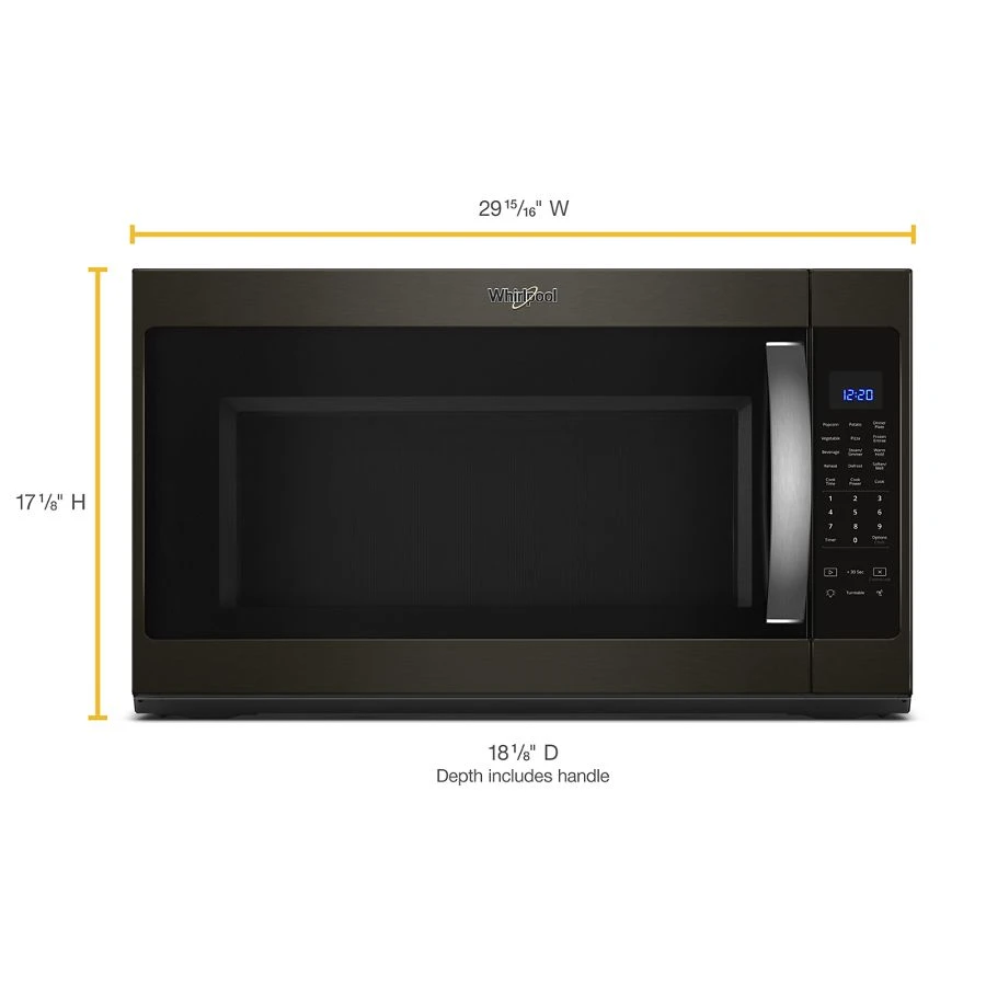 2.1 cu. ft. Over-the-Range Microwave with Steam cooking WMH53521HV, product image 7 of 7