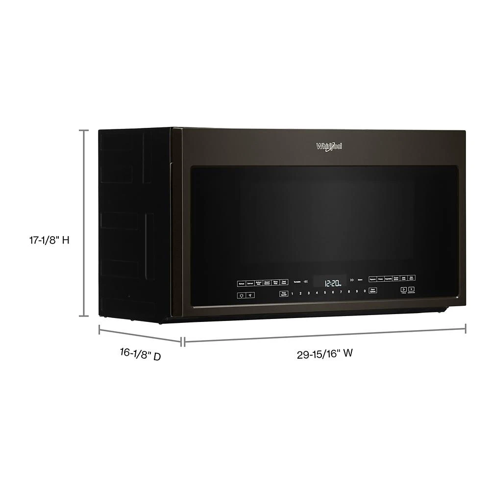 2.1 Cu. Ft. Over-the-Range Microwave with Steam Cooking WMH54521JZ, product image 6 of 18
