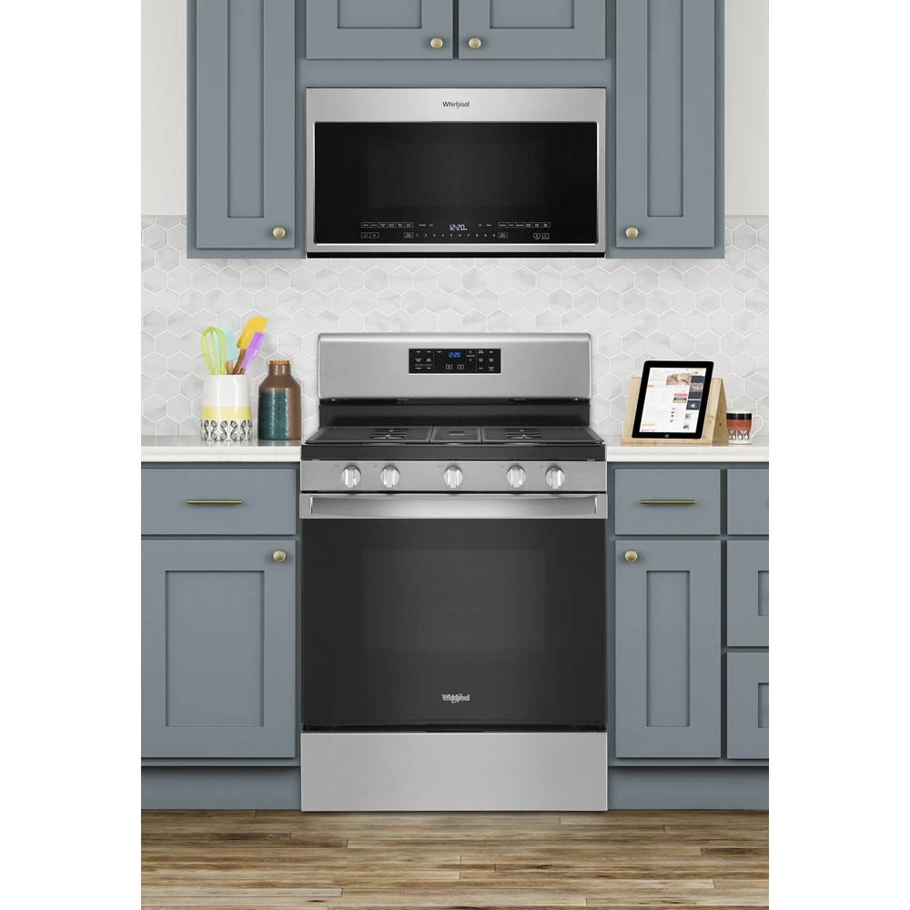 2.1 Cu. Ft. Over-the-Range Microwave with Steam Cooking WMH54521JZ, product image 16 of 18