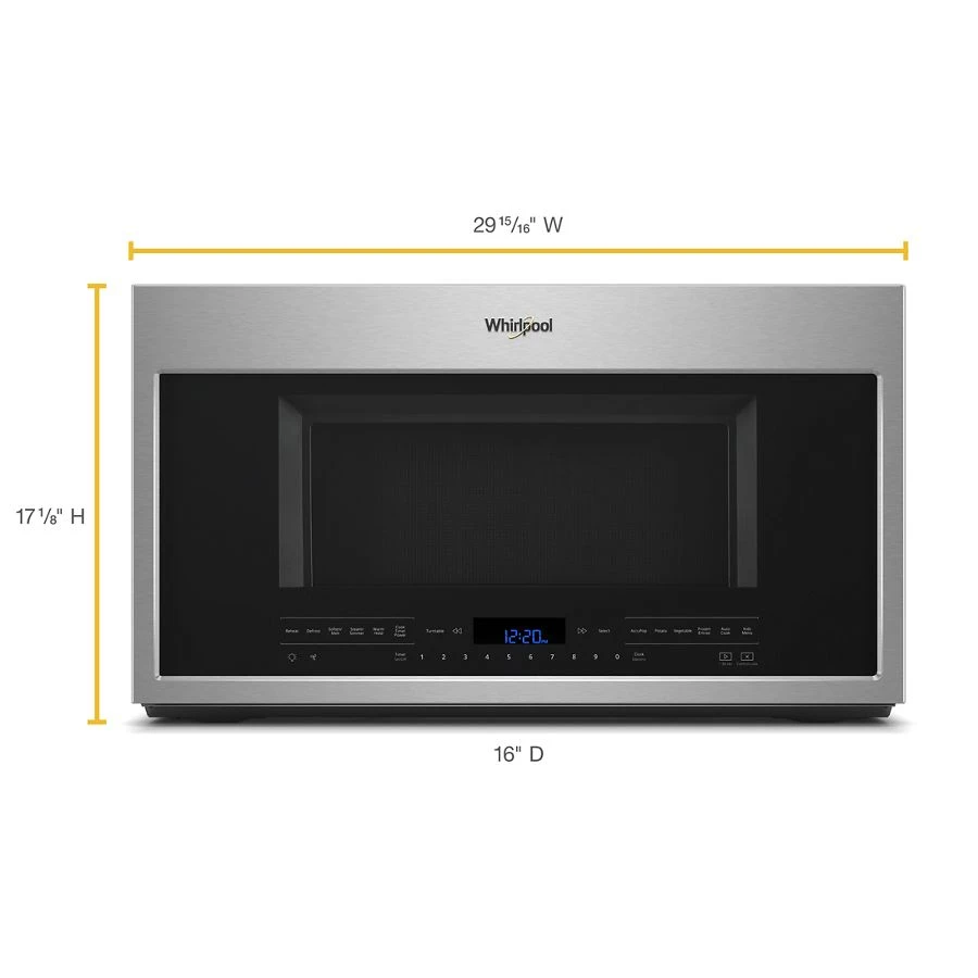 2.1 cu. ft. Over-the-Range Microwave with Steam cooking WMH75021HZ, product image 2 of 5