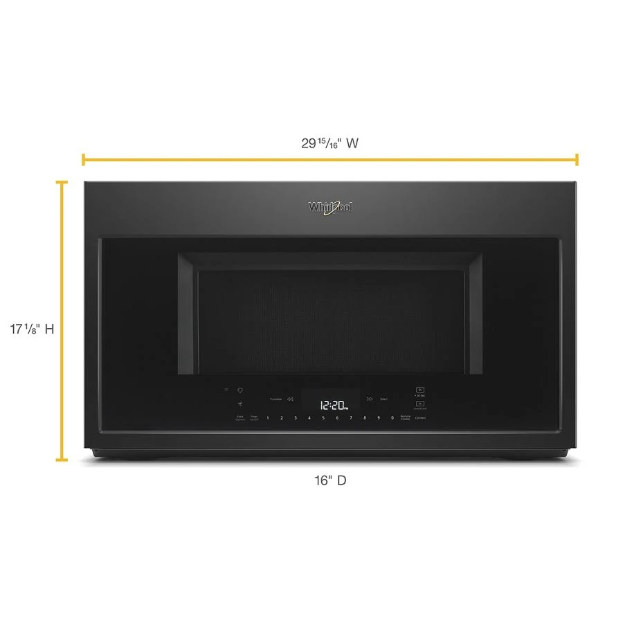 1.9 Cu. Ft. Smart Over-the-range Microwave With Scan-to-cook Technology WMH78019HB, product image 6 of 6