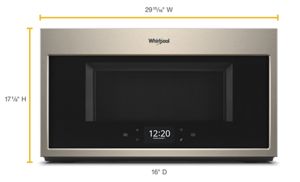 1.9 cu. ft. Smart Over-the-Range Microwave with Scan-to-Cook technology view 4