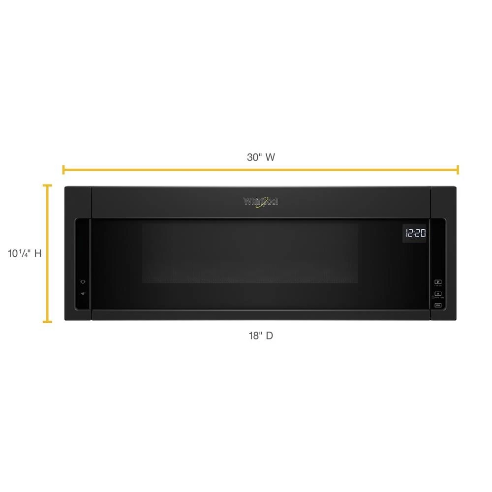 1.1 cu. ft. Low Profile Microwave Hood Combination view 12