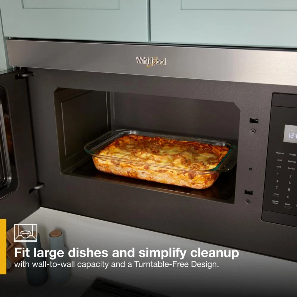 1.1 Cu. Ft. Flush Mount Microwave with Turntable-Free Design view 6