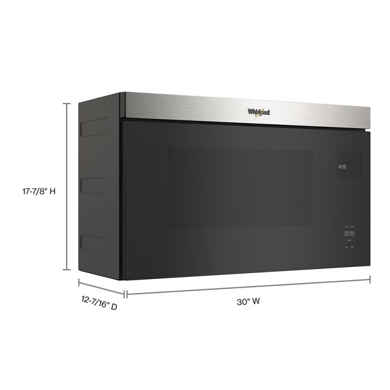 1.1 Cu. Ft. Over-the-Range Microwave with Flush Built-In Design WMMF5930PZ