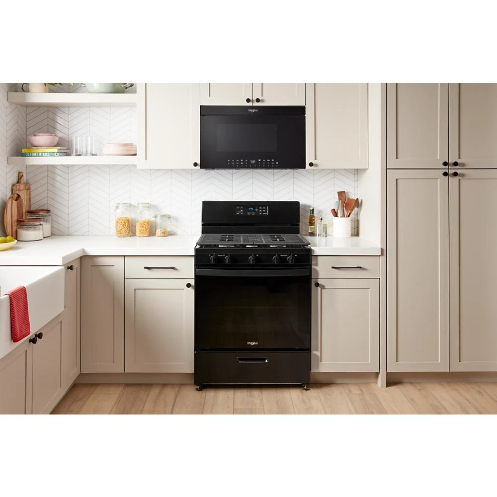 Air Fry Over- the-Range Oven with Flush Built-in Design view 8