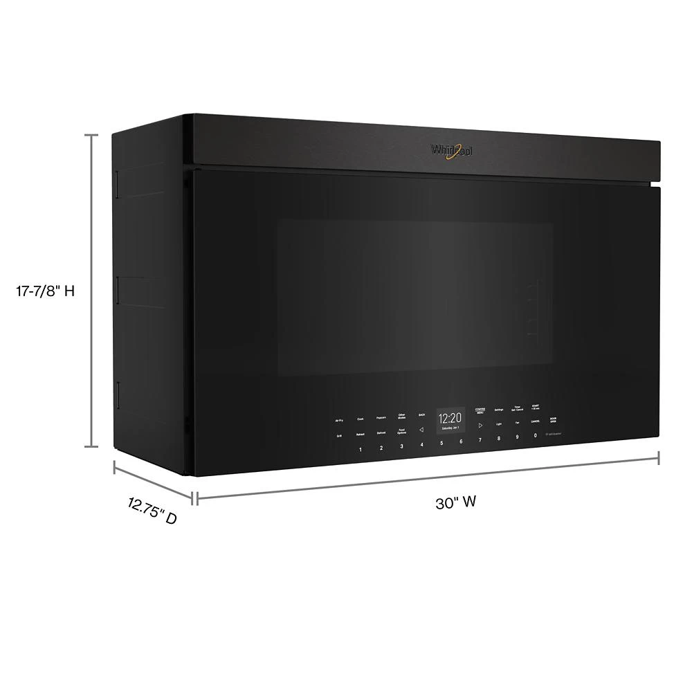 Air Fry Over- the-Range Oven with Flush Built-in Design view 7