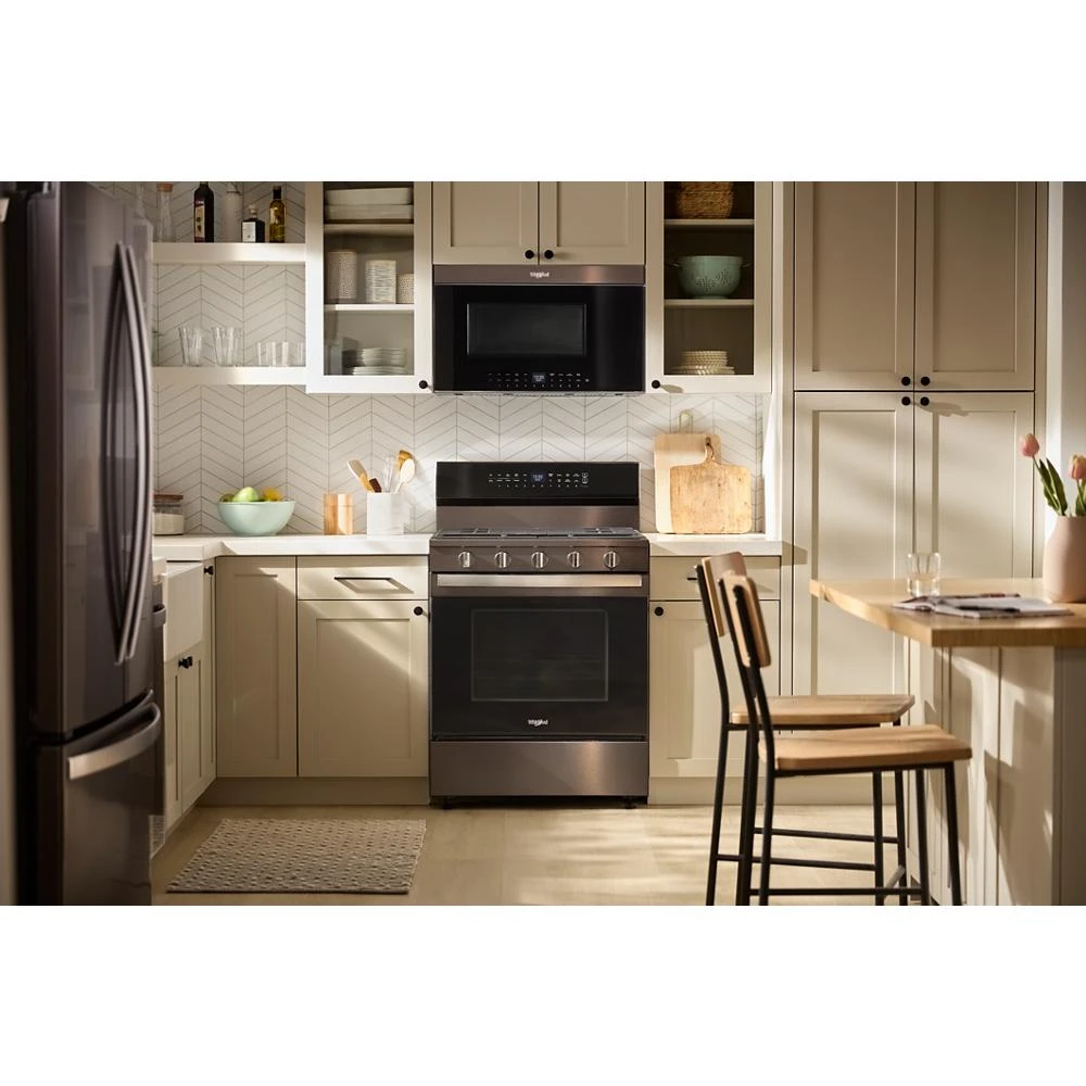 Air Fry Over- the-Range Oven with Flush Built-in Design view 5