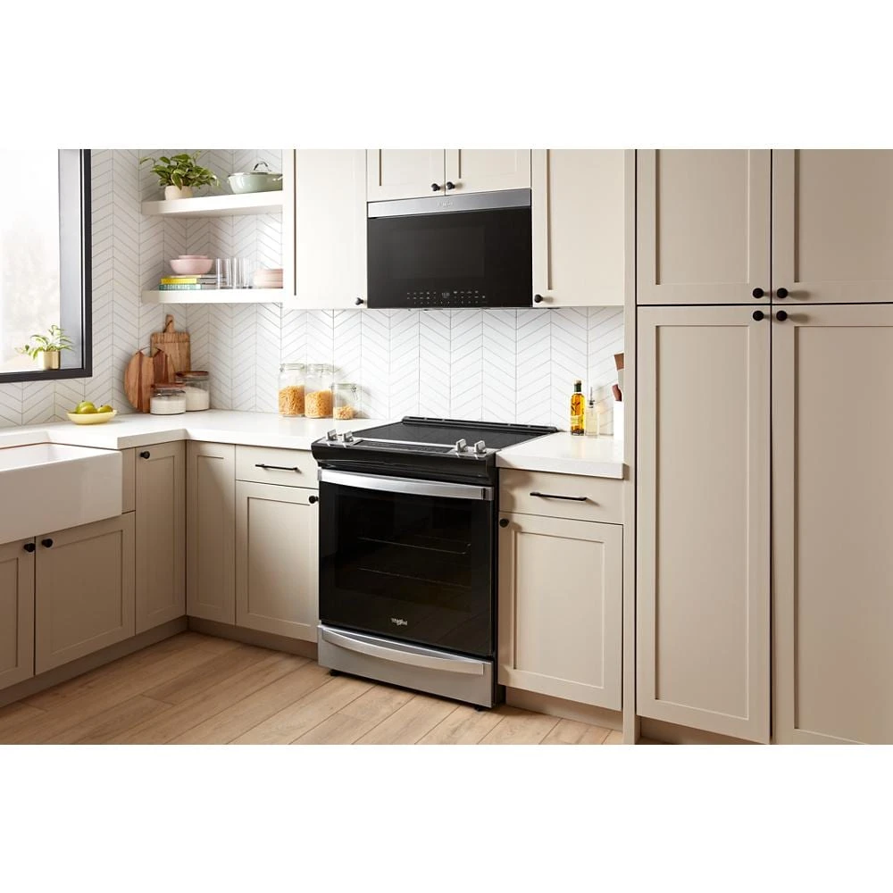 Air Fry Over- the-Range Oven with Flush Built-in Design view 6