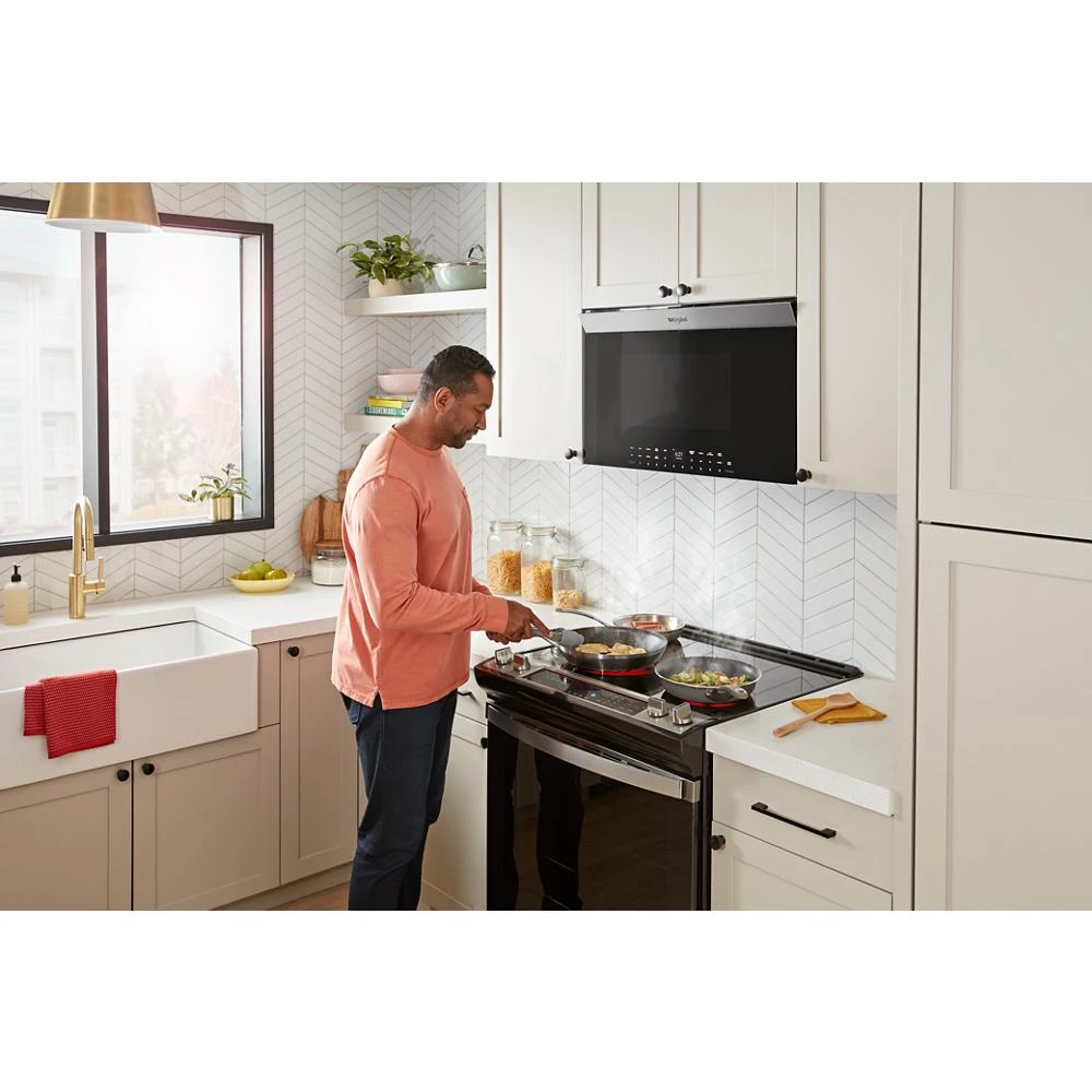 Air Fry Over-the-Range Microwave with Advanced Sensing Technology WMMF7530RV