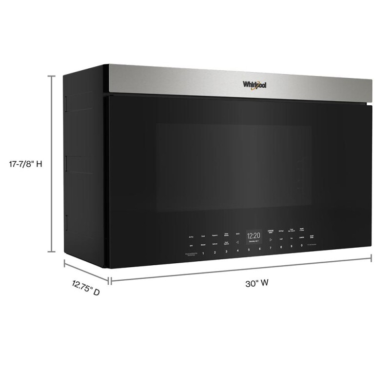 1.1 Cu. Ft. Smart Over-the-Range Microwave with Air Fryer WMMF7530RZ