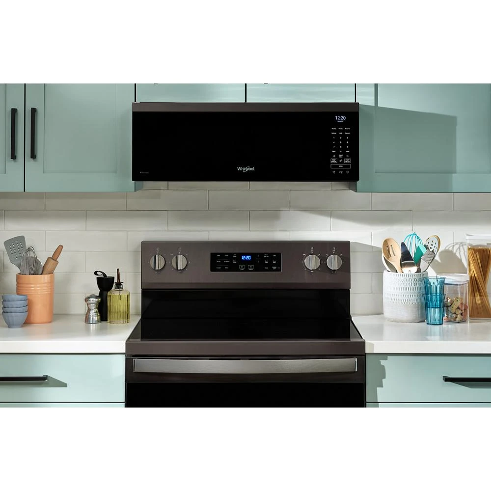 1.1 cu. ft. Smart Low Profile Microwave Hood Combination with 450 CRM 4-Speed Venting view 6
