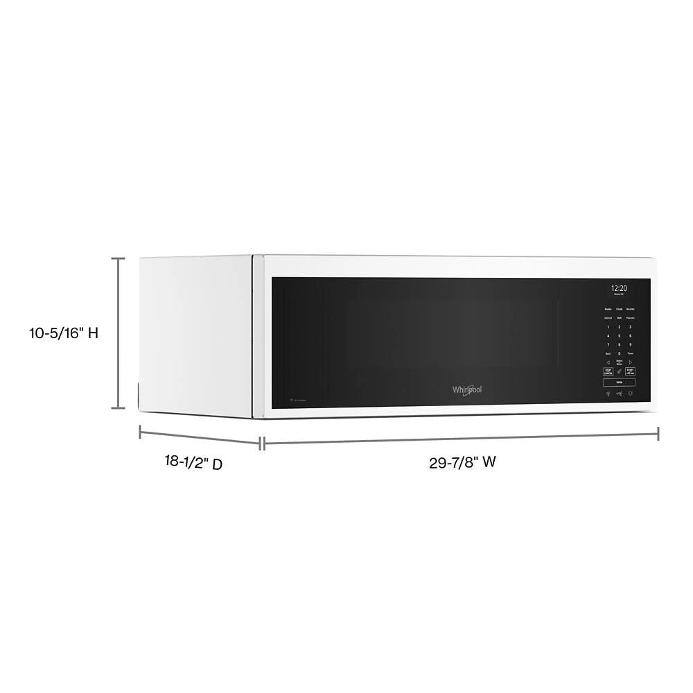 1.1 cu. ft. Smart Low Profile Microwave Hood Combination with 450 CRM 4-Speed Venting view 3