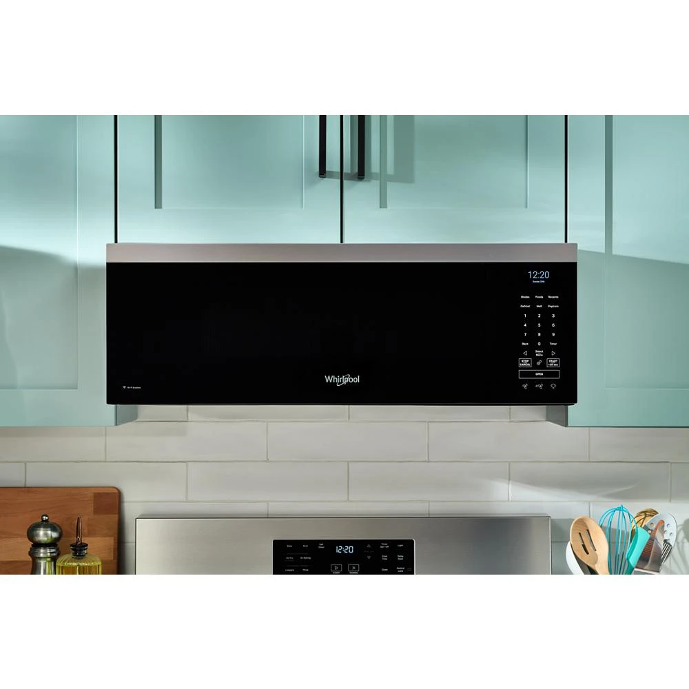 1.1 cu. ft. Smart Low Profile Microwave Hood Combination with 450 CRM 4-Speed Venting view 26