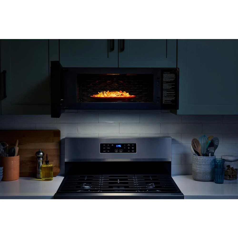 1.1 cu. ft. Smart Low Profile Microwave Hood Combination with 450 CRM 4-Speed Venting view 28