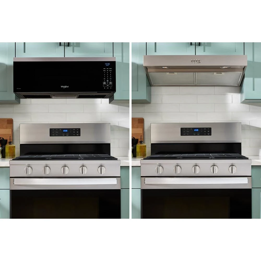 1.1 cu. ft. Smart Low Profile Microwave Hood Combination with 450 CRM 4-Speed Venting view 32