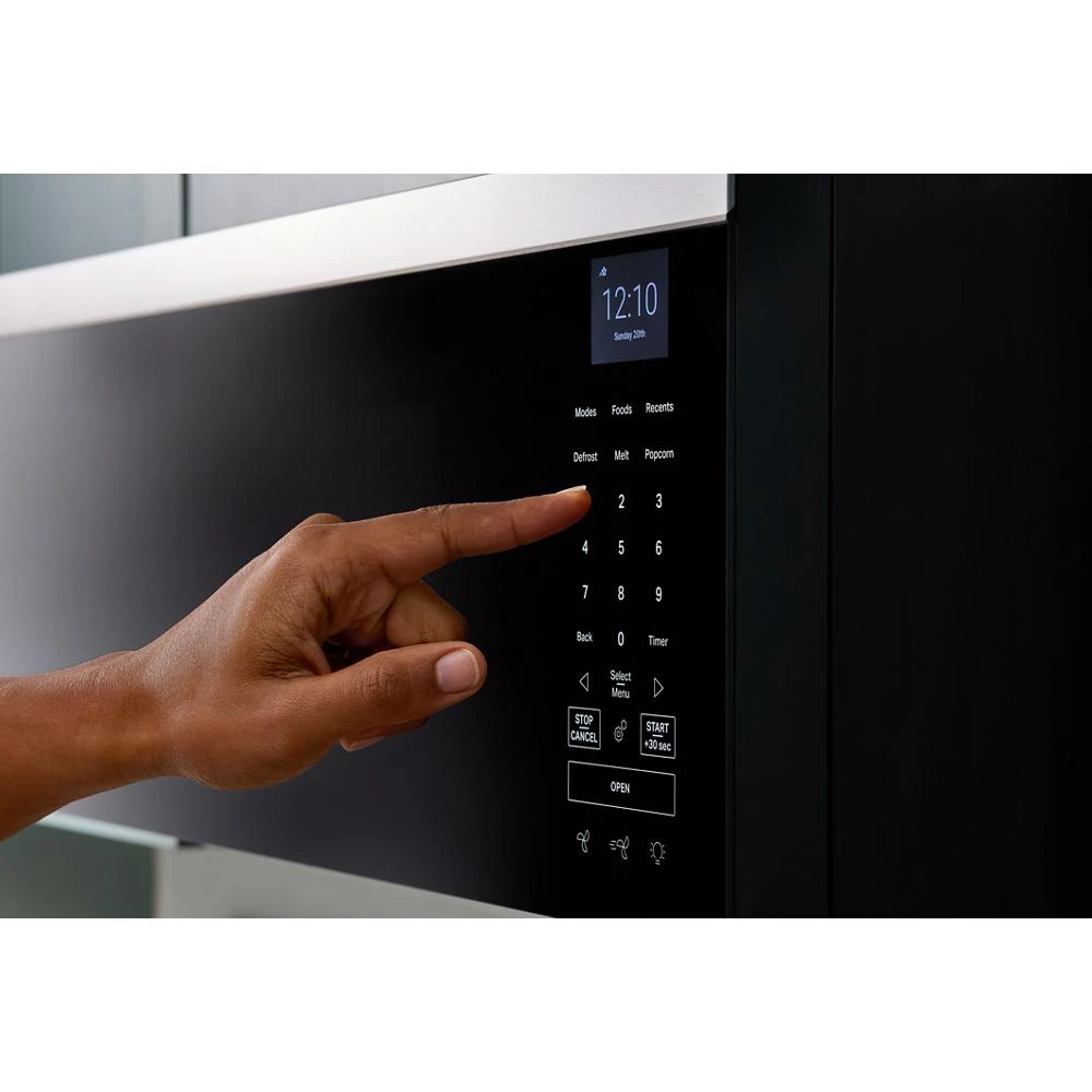 1.1 cu. ft. Smart Low Profile Microwave Hood Combination with 450 CRM 4-Speed Venting view 33