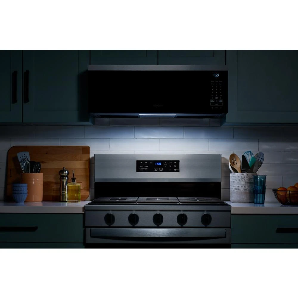 1.1 cu. ft. Smart Low Profile Microwave Hood Combination with 450 CRM 4-Speed Venting view 22