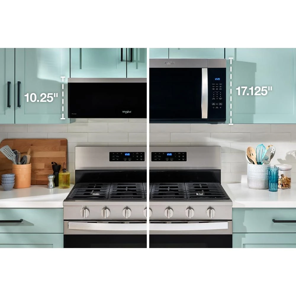 1.1 cu. ft. Smart Low Profile Microwave Hood Combination with 450 CRM 4-Speed Venting view 16